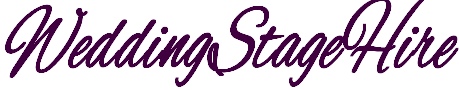 WeddingStageHire